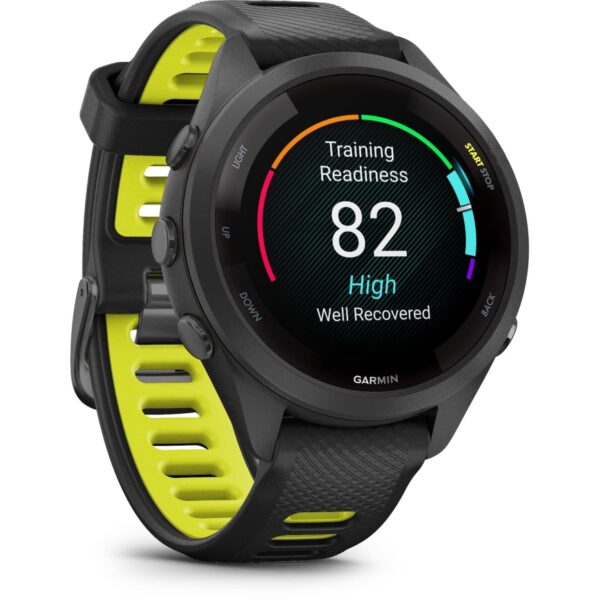 Garmin Forerunner 265S GPS Laufuhr - schwarz/zitronengelb – Bild 2