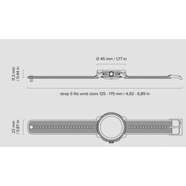 Suunto Race S Titanium Graphite